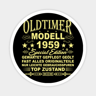 OLDTIMER MODELL BAUJAHR 1959 Magnet